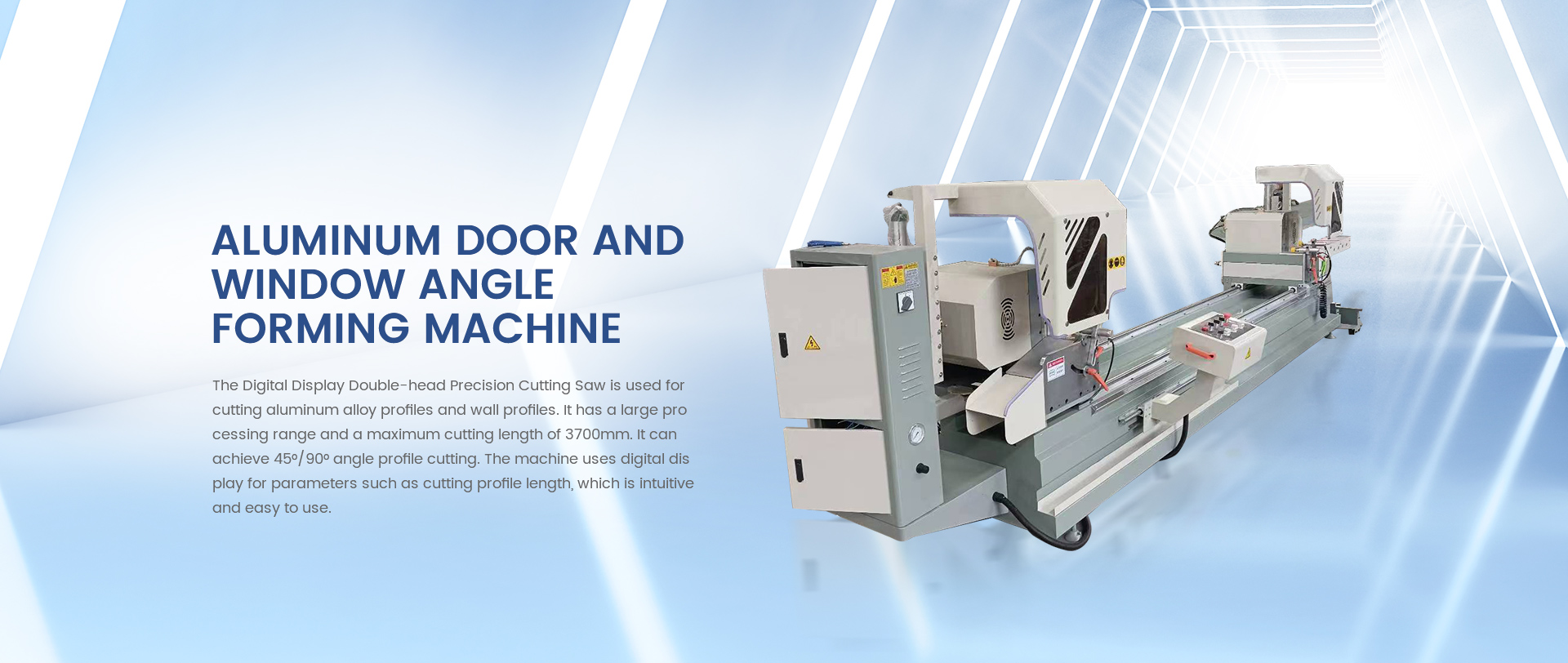 Aluminum Door and Window Angle Forming Machine