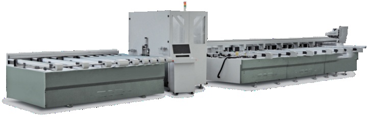 Macchina centrale del profilo in alluminio CNC