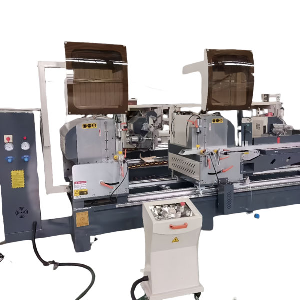 Brandneues Produkt Fabrik Direktvertrieb Aluminium Tür und Fenster Digitalanzeige Doppelkopf Präzisionsschneider Sägemaschine